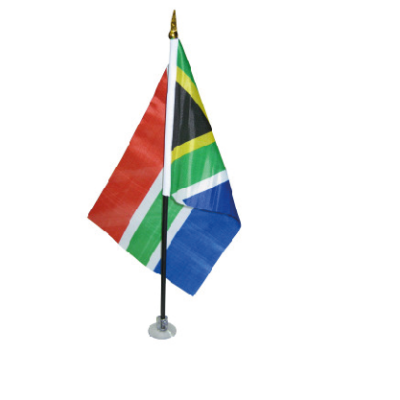 SA Flag With Suction CUP