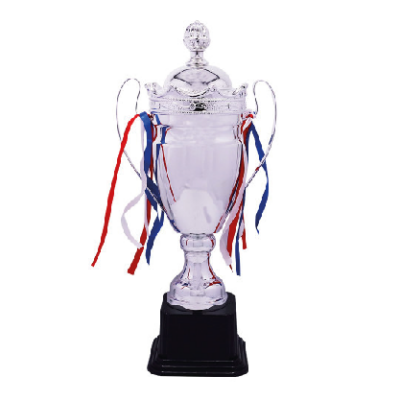 Trophy CUP 66cm Silver W/Ribbo