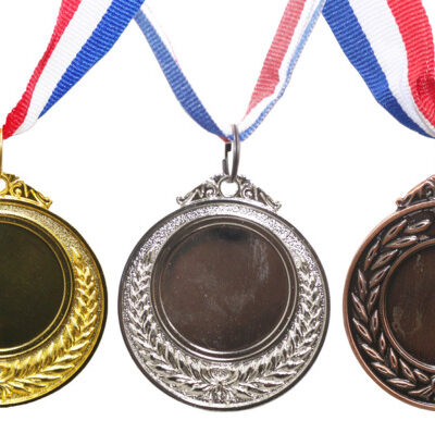 Medals 5.2cm Diameter - Insert Sticker - Gold/Silver/Bronze