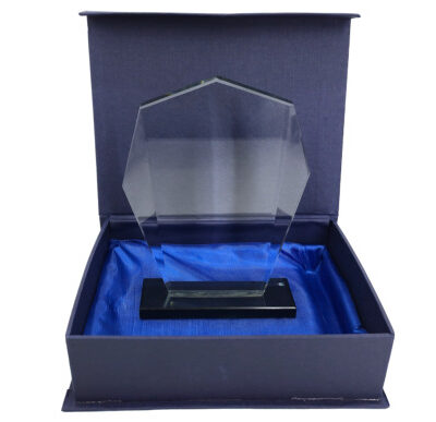 Glass Trophy 16.5cm
